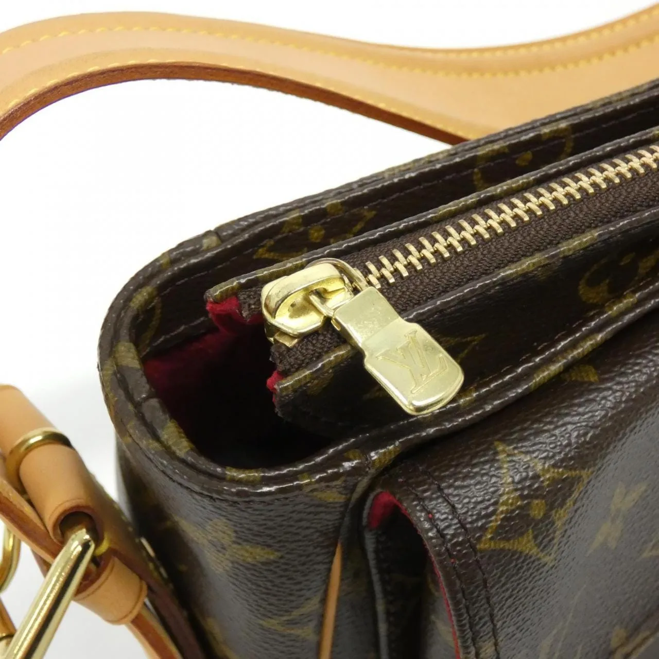 LOUIS VUITTON Viva Cité M51163 Shoulder Monogram 黑色 Monogram 中古品A - 縮圖 5