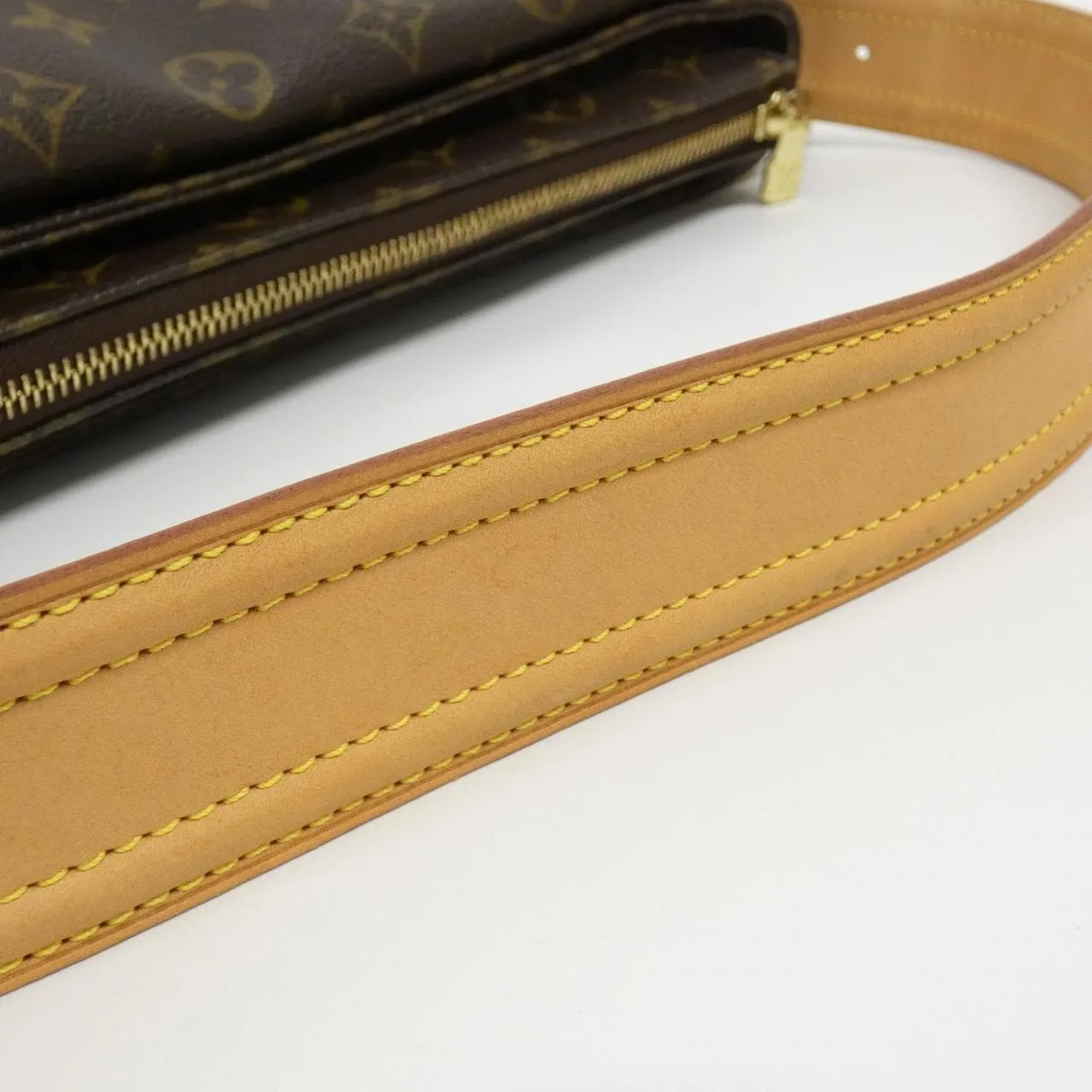 LOUIS VUITTON Viva Cité M51163 Shoulder Monogram 黑色 Monogram 中古品A - 縮圖 6