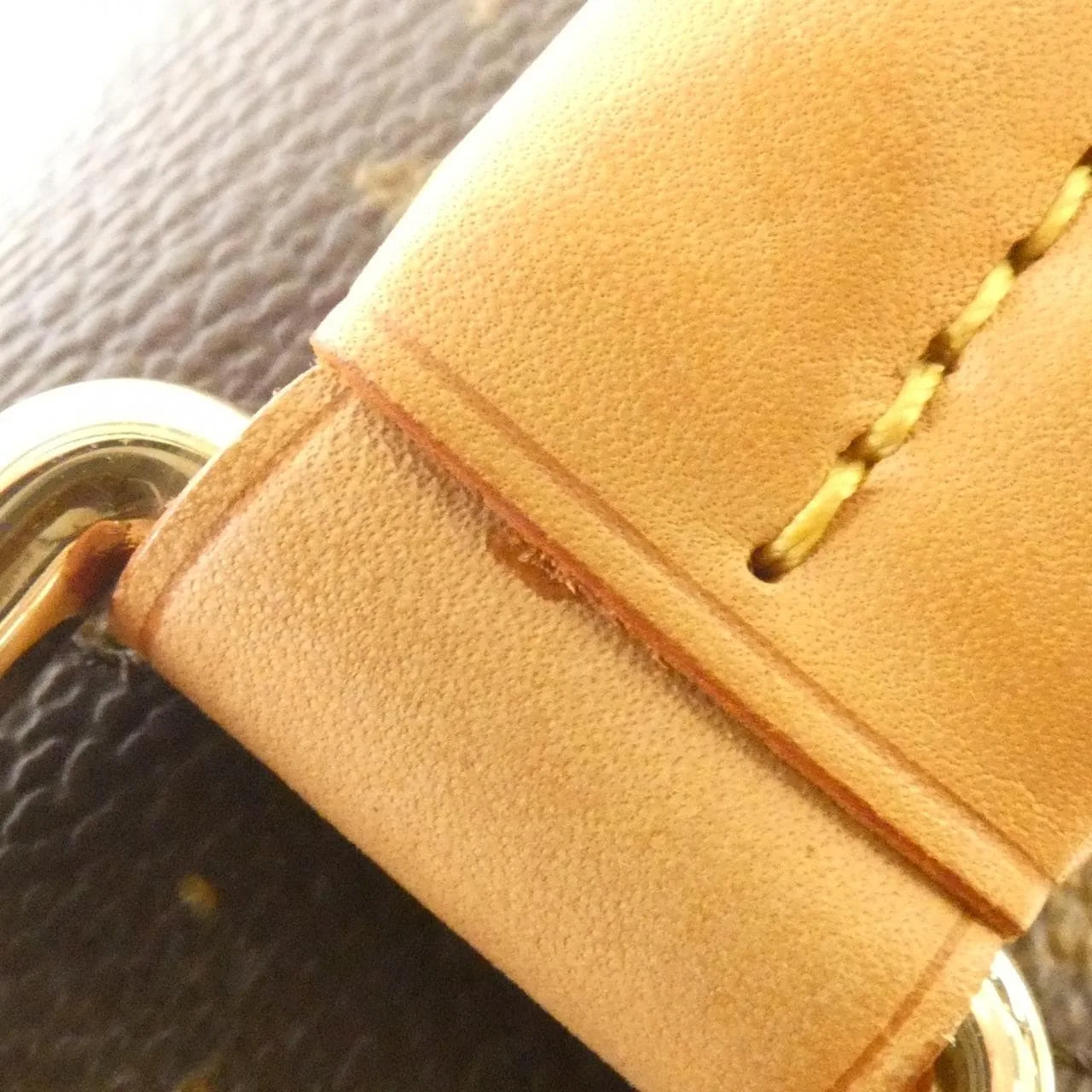 LOUIS VUITTON M40121 Shoulder Monogram 黑色 Monogram 中古品B - 縮圖 8