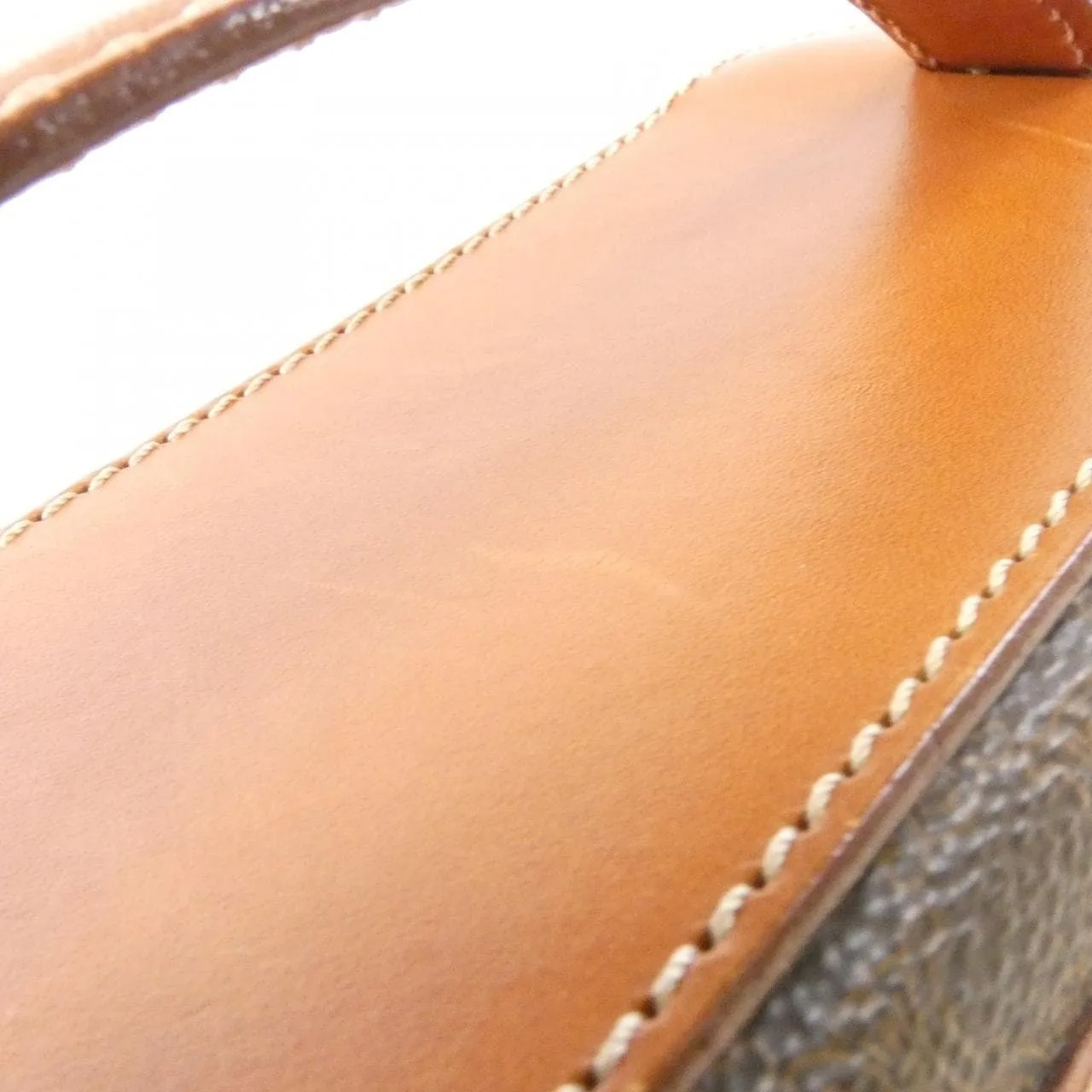 CELINE Handbag Canvas Brown Canvas Rank B - Thumbnail 7