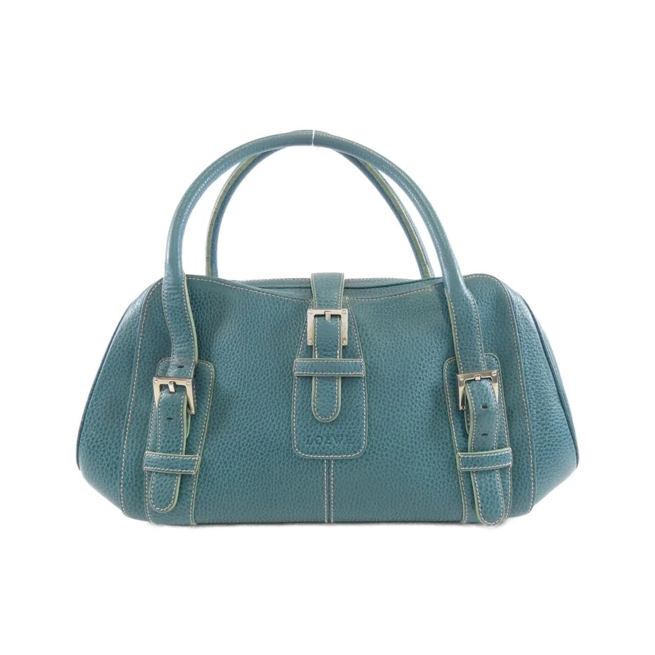 LOEWE Handbag Leather Green