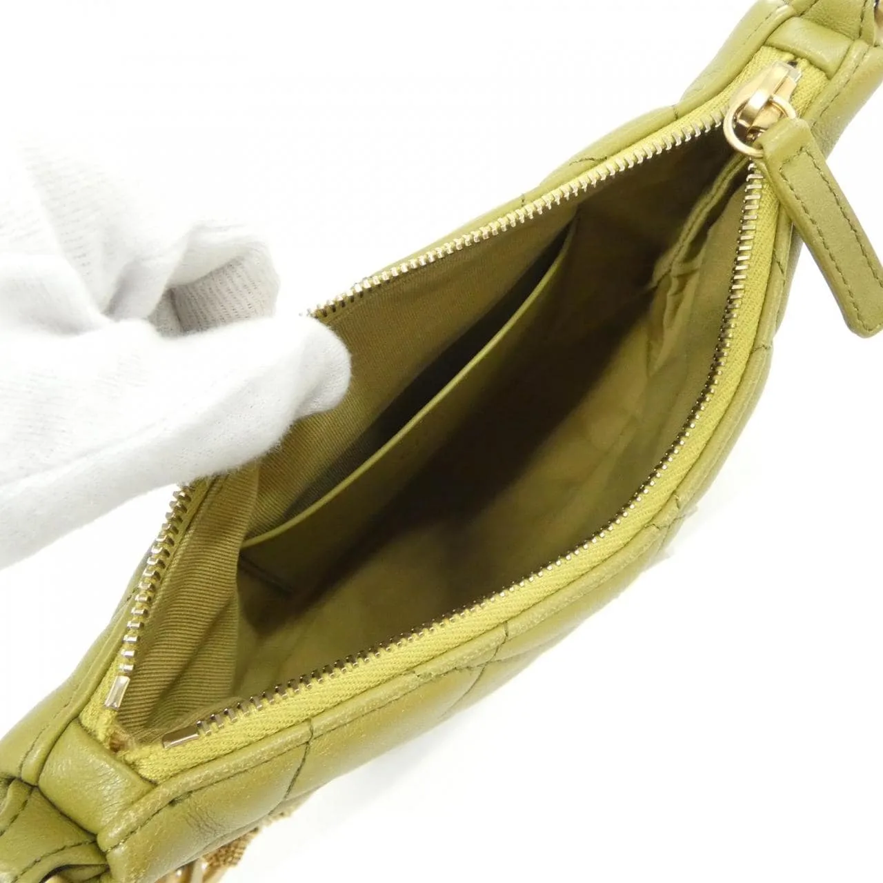 CHANEL AS4220 Shoulder Lambskin 綠色 羊皮 中古品A - 縮圖 10