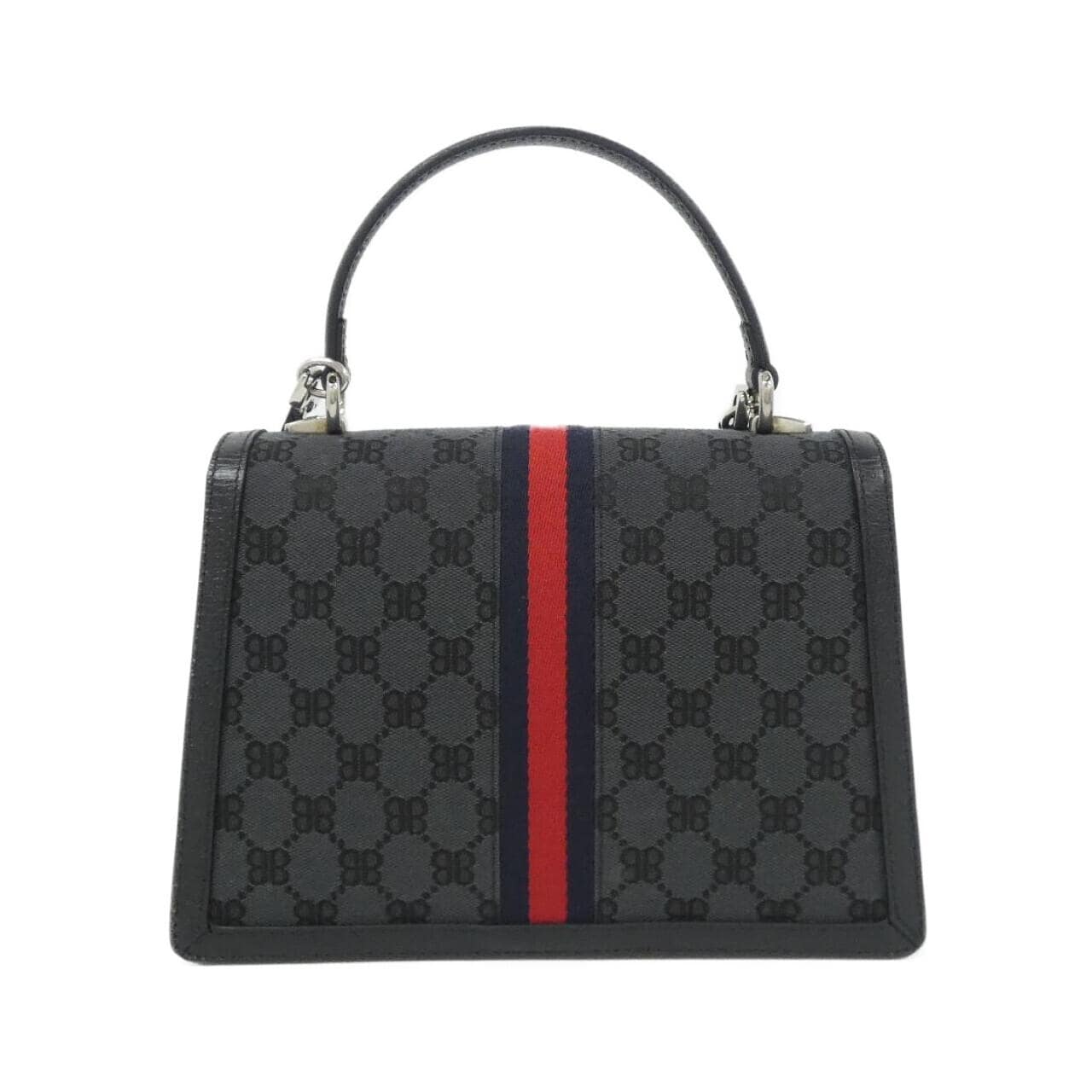 BALENCIAGA 680119 2103X Handbag Canvas 2