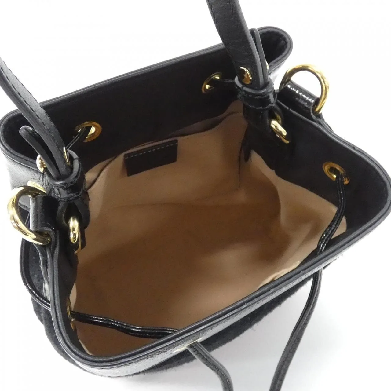 GUCCI Ophidia 550621 D6ZYB Handbag Patent Leather Black Patent Leather Rank A - Thumbnail 7