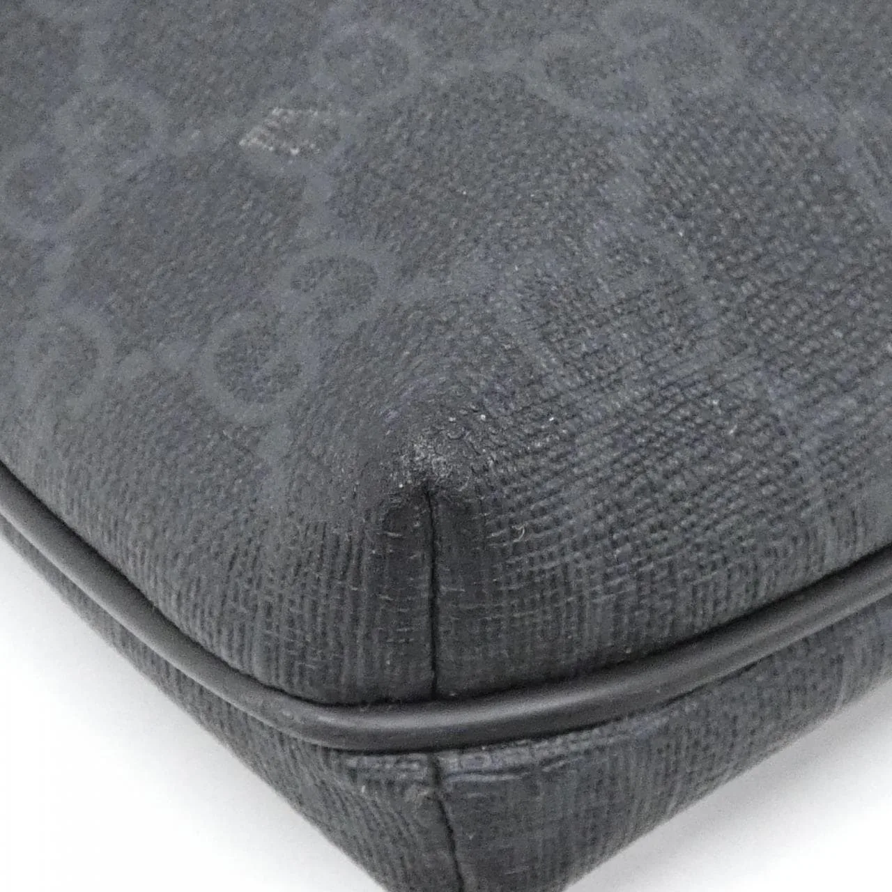 GUCCI 322279 KHN7R Shoulder Canvas Black Canvas Rank A - Thumbnail 3