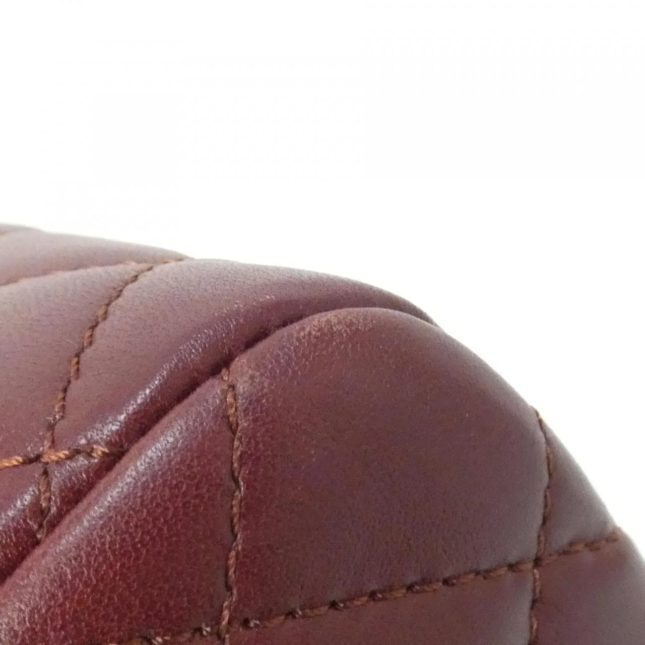 CHANEL 90919 Shoulder Lambskin 酒紅色 羊皮 - 縮圖 4