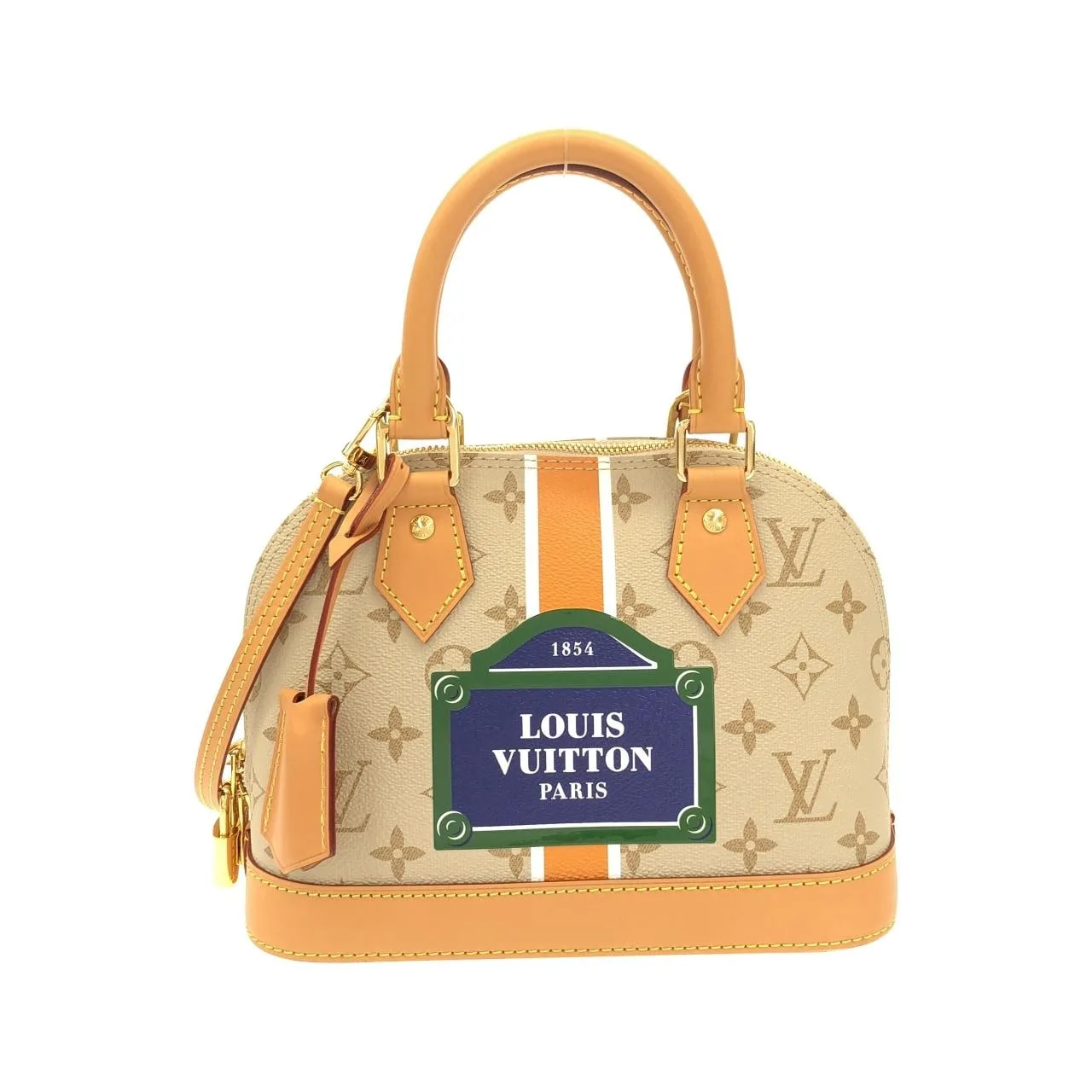 LOUIS VUITTON Alma M23502 手提包 帆布 Beige