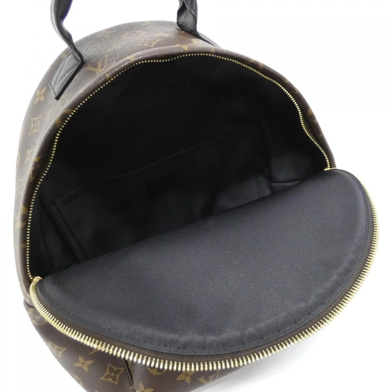 LOUIS VUITTON Palm Springs M41561 Backpack Monogram 黑色 Monogram 中古品A - 縮圖 6