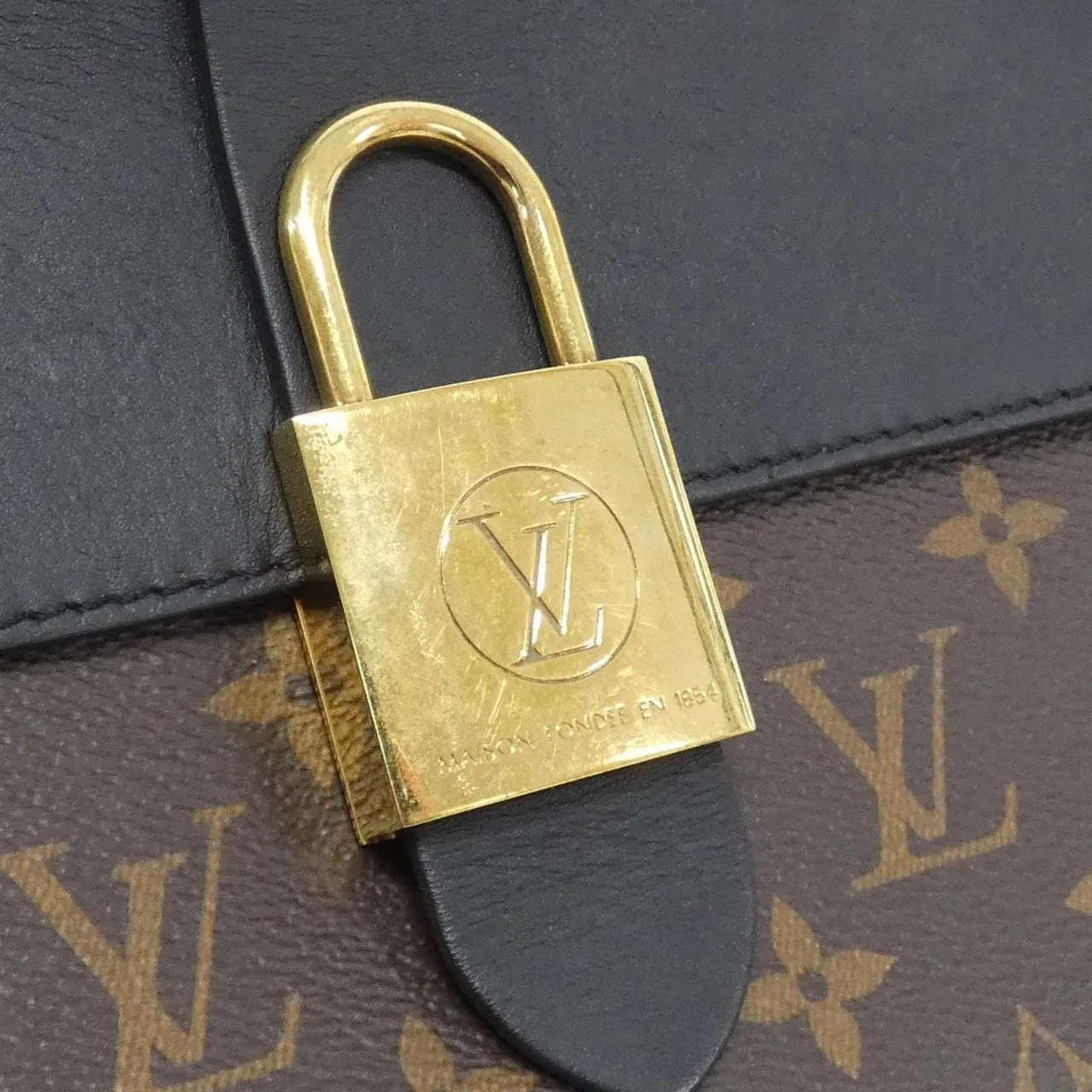 LOUIS VUITTON M44141 Handbag Monogram Black Monogram Rank B - Thumbnail 5