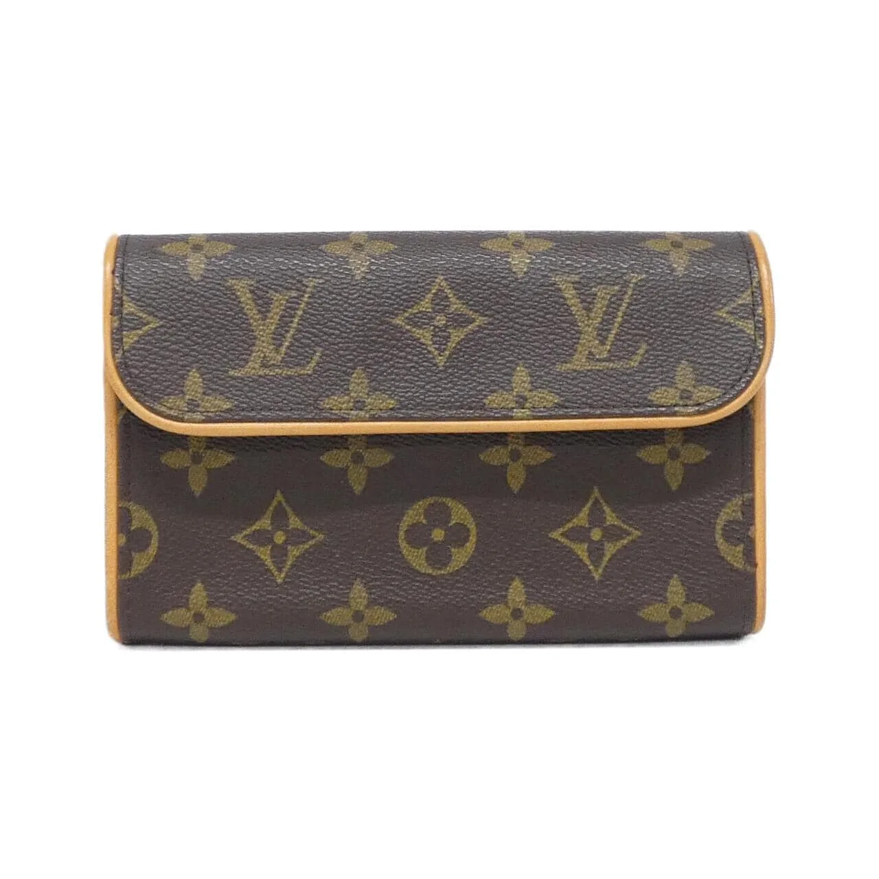 LOUIS VUITTON Pochette M51855+M67304 Belt Monogram Black