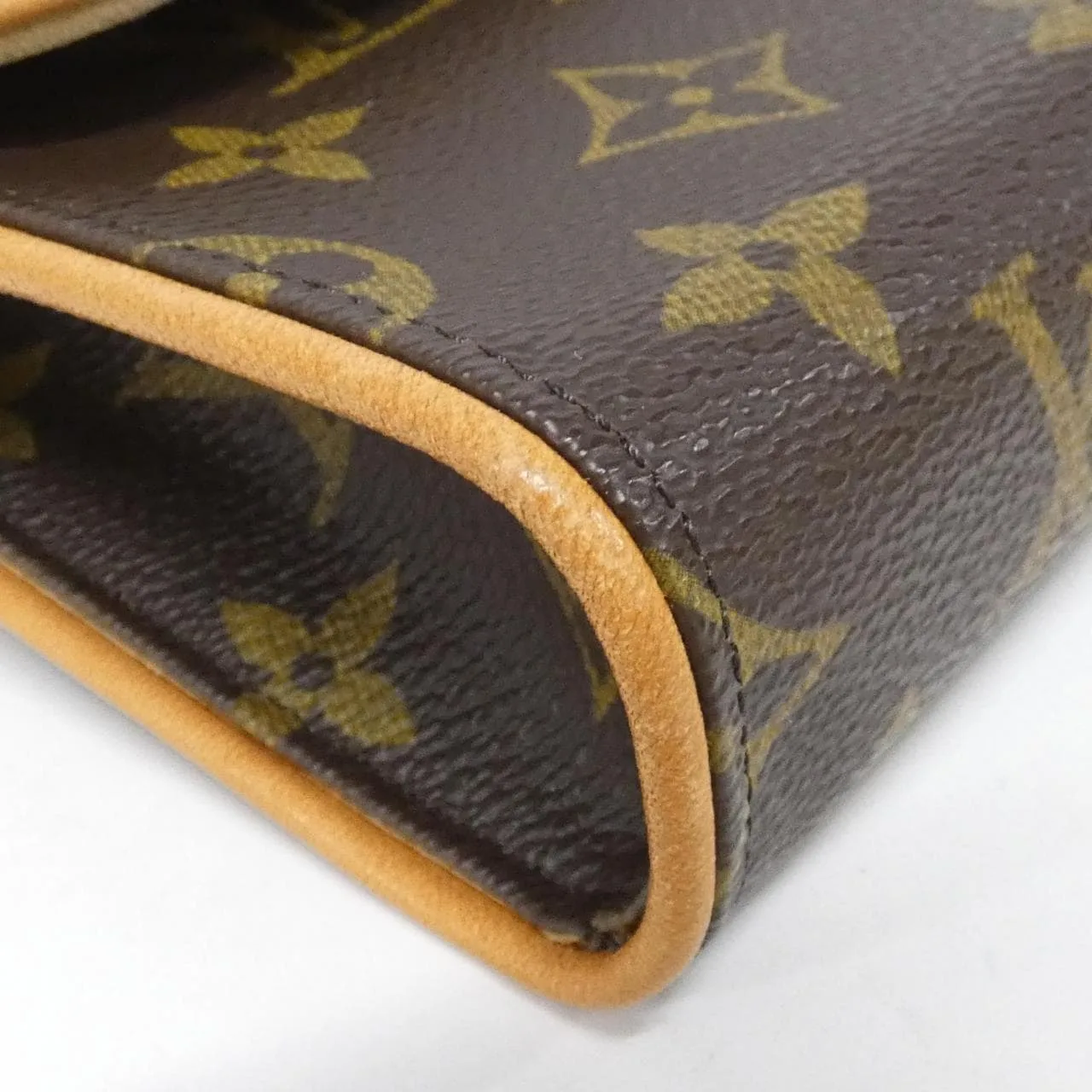 LOUIS VUITTON Pochette M51855+M67304 Belt Monogram 黑色 Monogram 中古品B - 縮圖 3