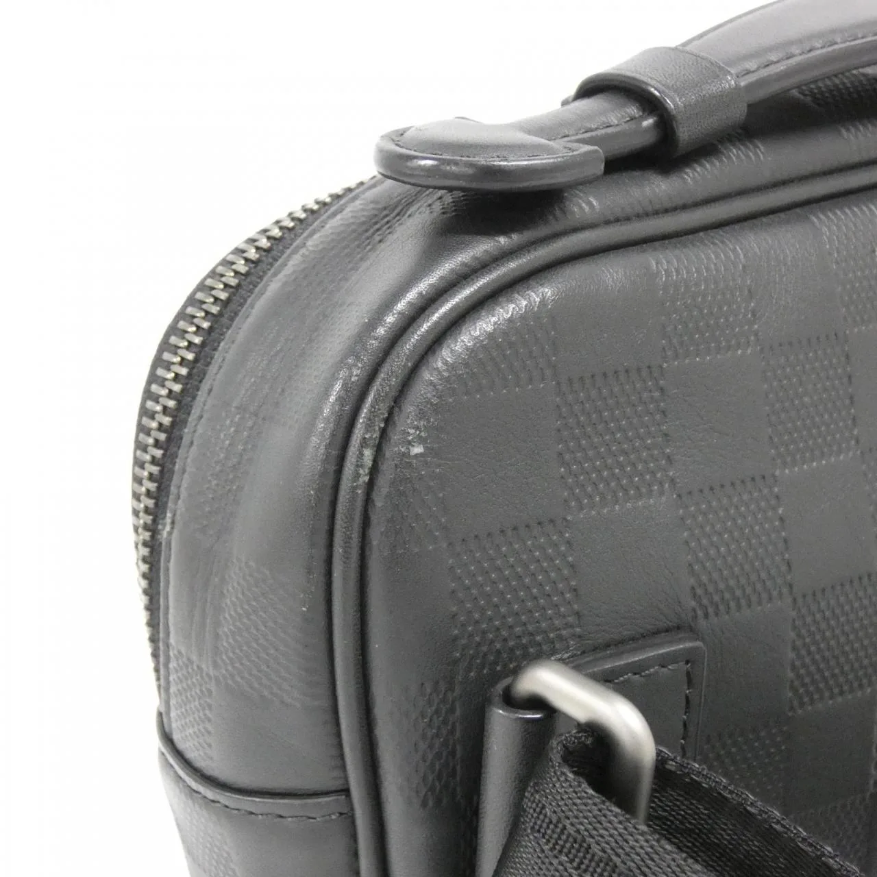 LOUIS VUITTON N41288 Shoulder Damier 黑色 Damier 中古品A - 縮圖 6