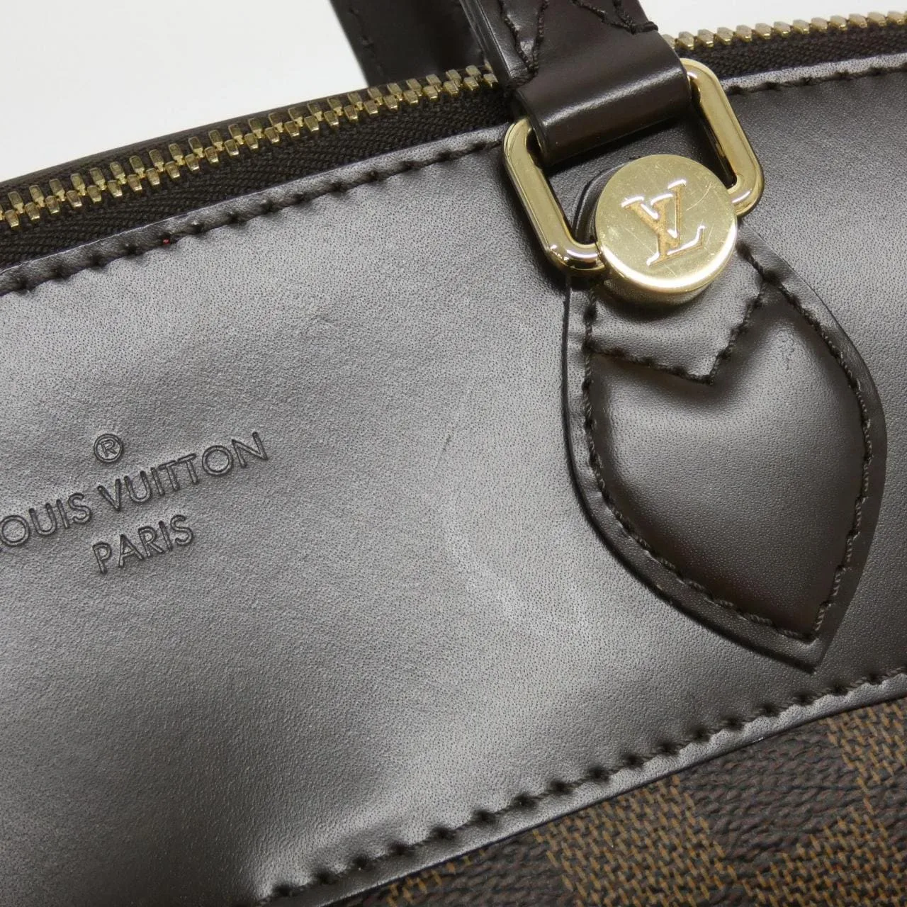 LOUIS VUITTON N41399 Handbag Damier 黑色 Damier 中古品A - 縮圖 4