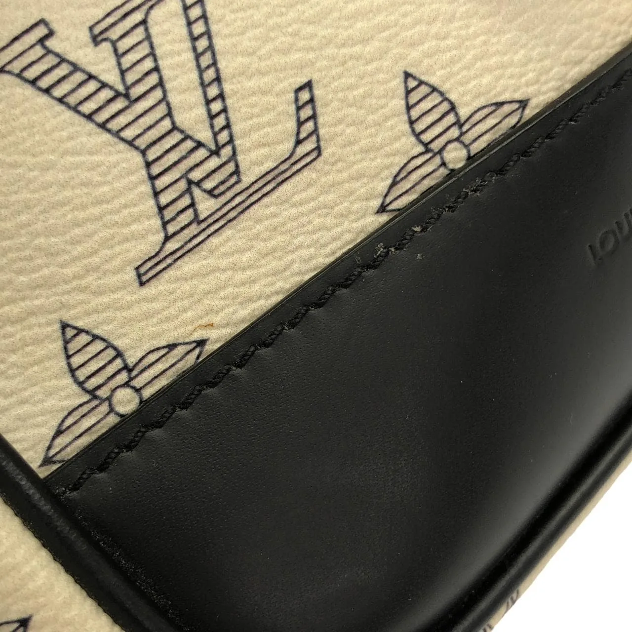 LOUIS VUITTON M54247 Shoulder Monogram 黑色 Monogram 中古品A - 縮圖 5