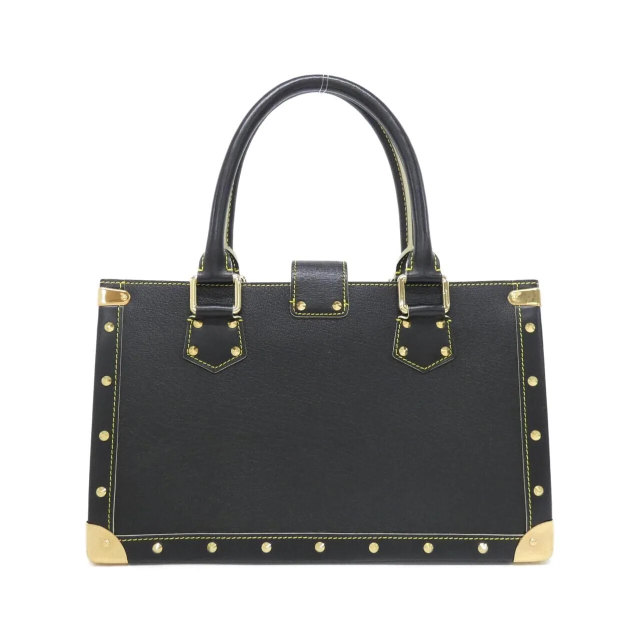 LOUIS VUITTON M91812 Shoulder Leather 黑色 皮革 中古品A - 縮圖 2