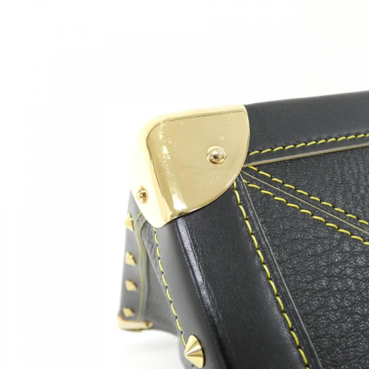 LOUIS VUITTON M91812 Shoulder Leather 黑色 皮革 中古品A - 縮圖 3