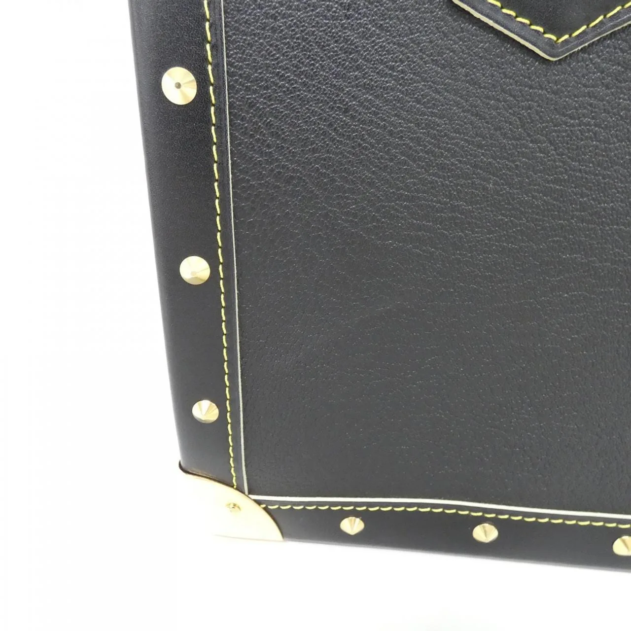 LOUIS VUITTON M91812 Shoulder Leather 黑色 皮革 中古品A - 縮圖 4