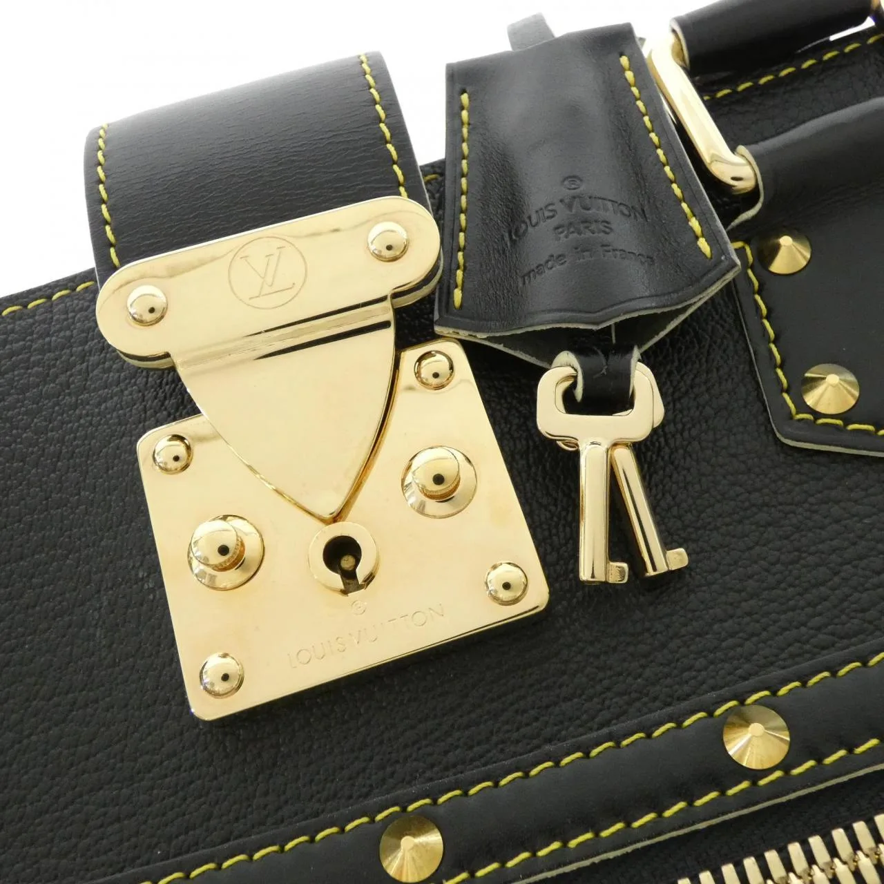 LOUIS VUITTON M91812 Shoulder Leather 黑色 皮革 中古品A - 縮圖 6