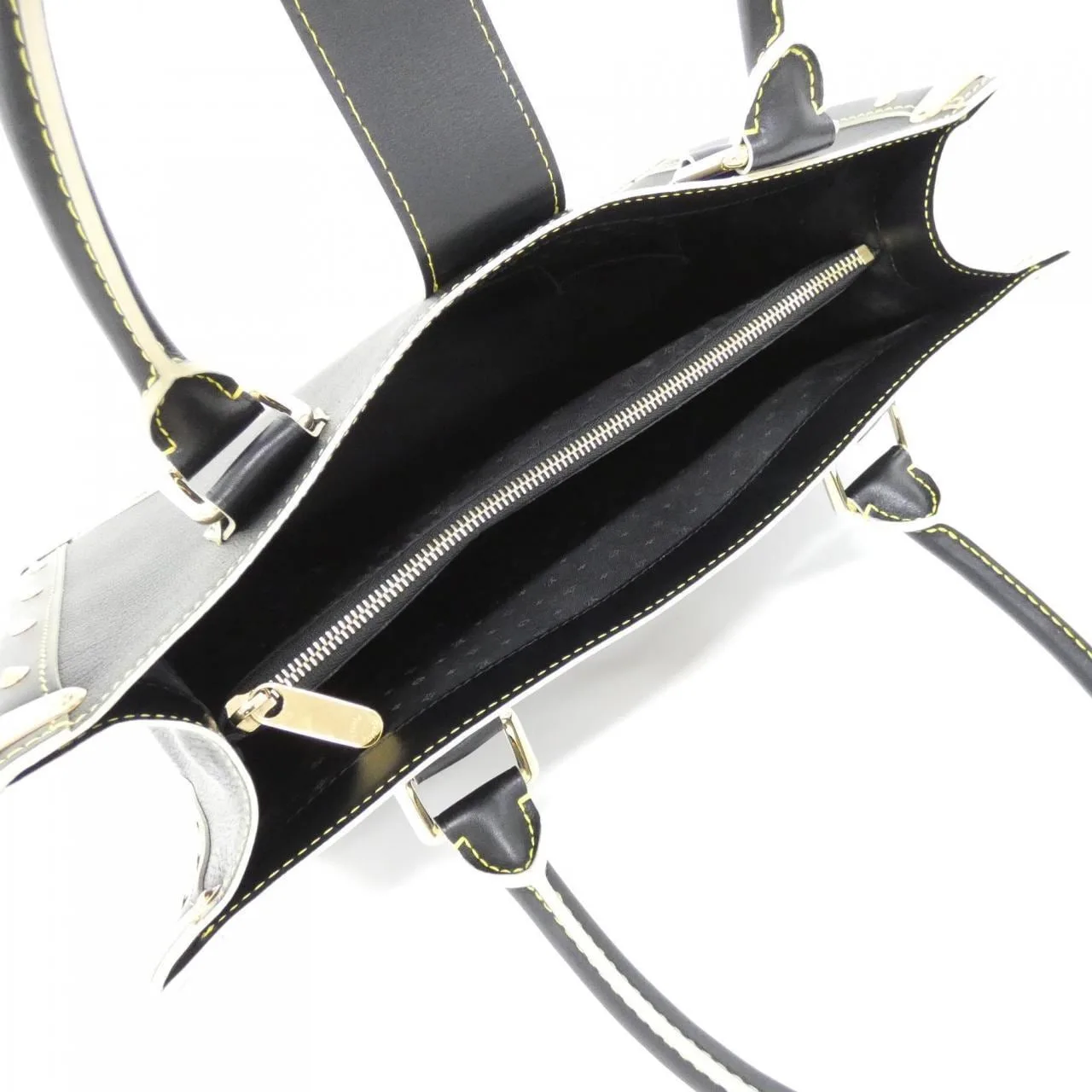 LOUIS VUITTON M91812 Shoulder Leather 黑色 皮革 中古品A - 縮圖 8