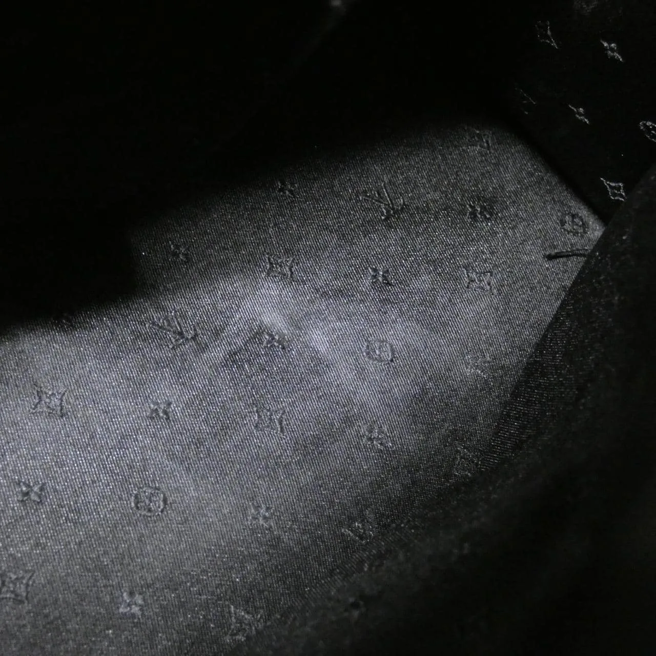 LOUIS VUITTON M91812 Shoulder Leather 黑色 皮革 中古品A - 縮圖 9