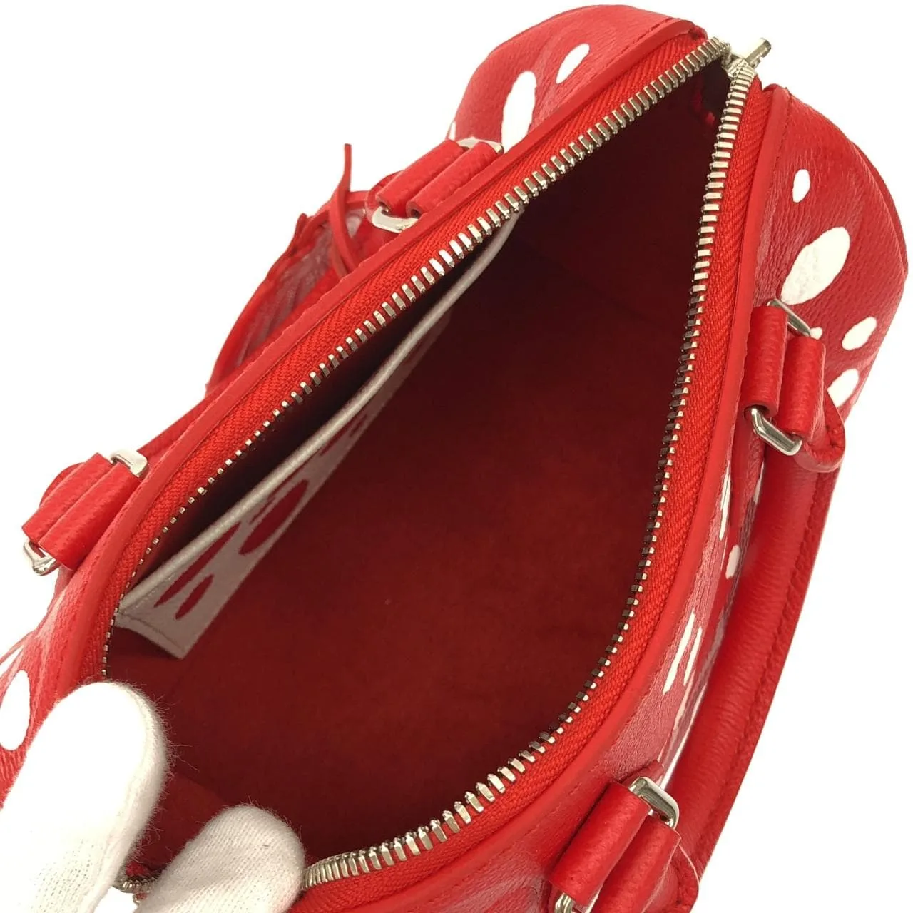 LOUIS VUITTON Speedy M46411 Boston Monogram Rouge Monogram 中古品A - 縮圖 10