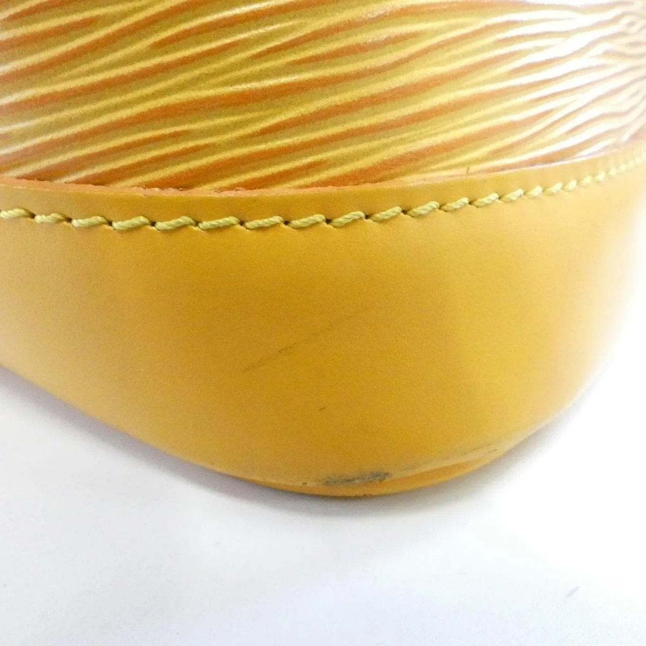 LOUIS VUITTON Alma M52149 Handbag Epi 黃色 Epi 中古品A - 縮圖 4