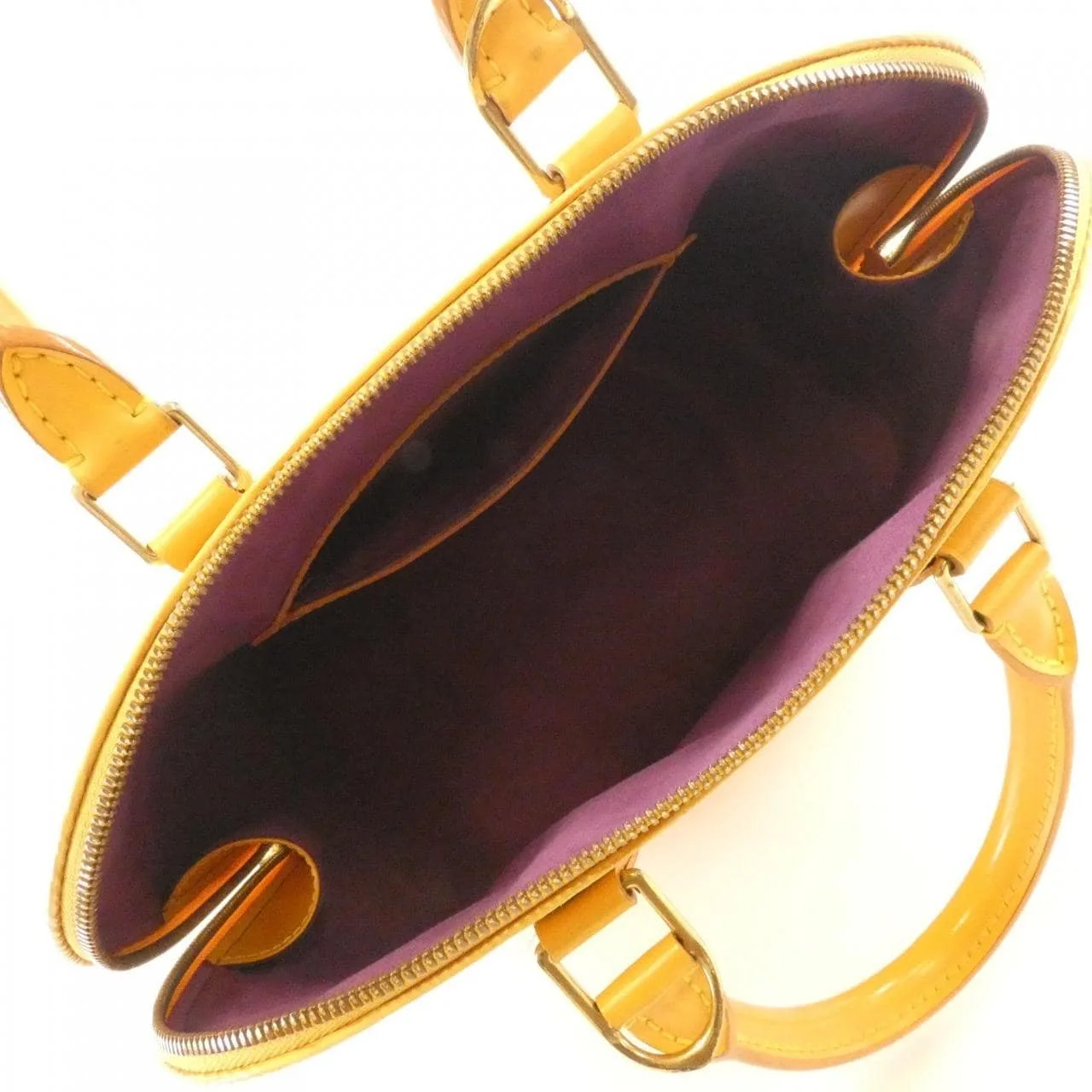 LOUIS VUITTON Alma M52149 Handbag Epi 黃色 Epi 中古品A - 縮圖 10