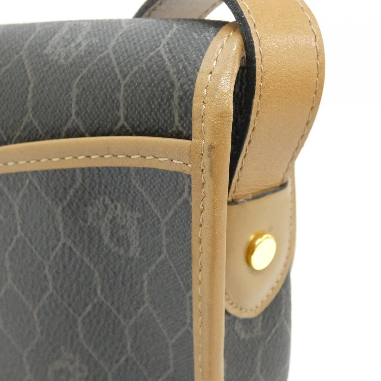 DIOR Shoulder Canvas 棕色 帆布 中古品A - 縮圖 5