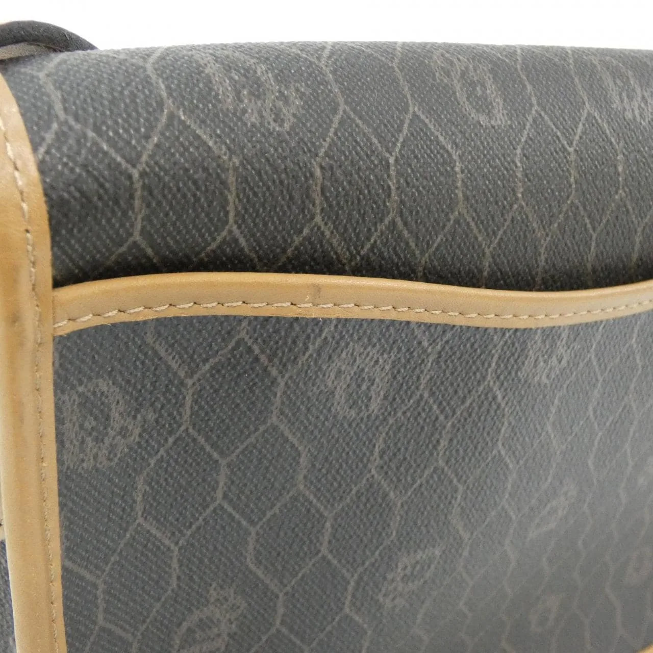 DIOR Shoulder Canvas 棕色 帆布 中古品A - 縮圖 6