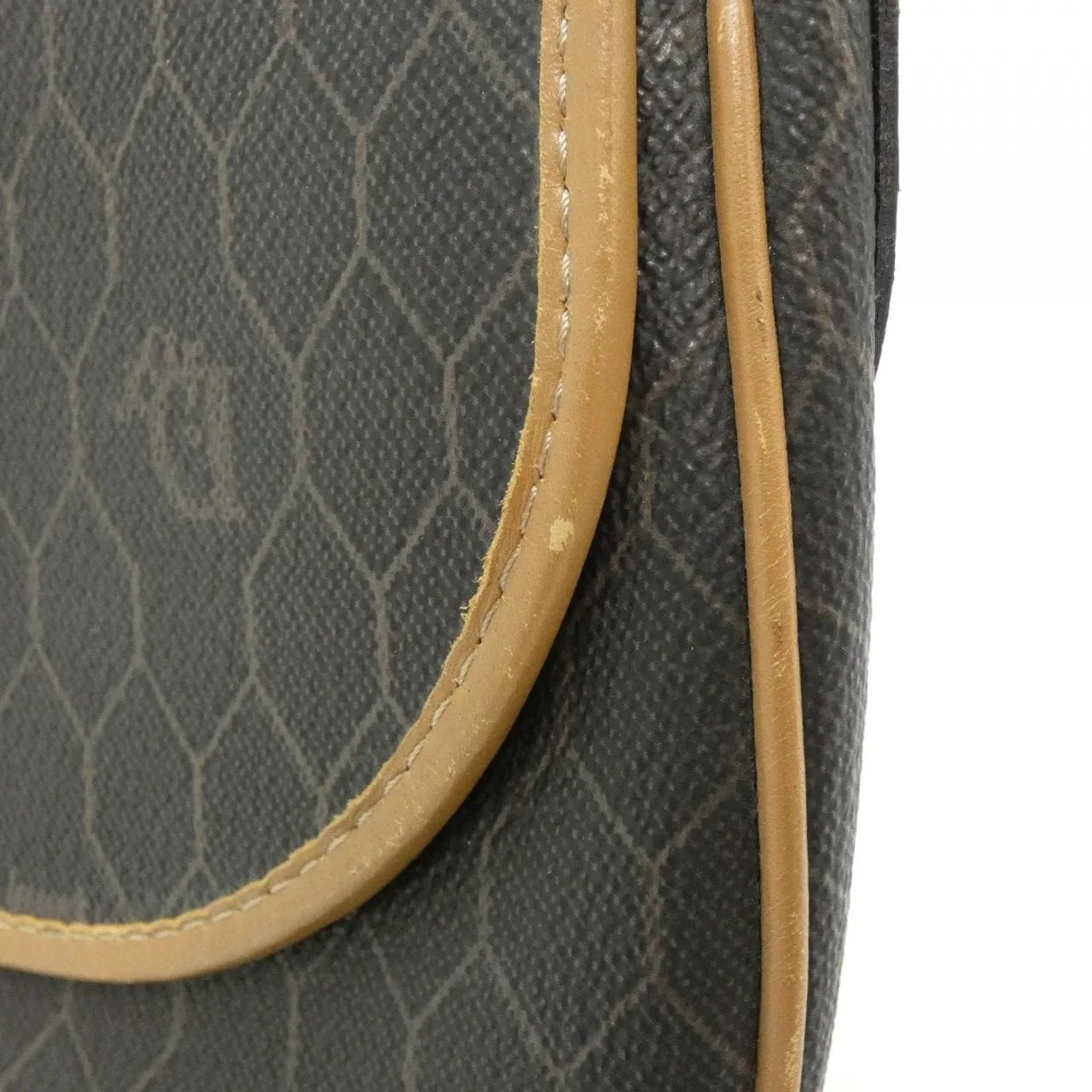 DIOR Shoulder Canvas 棕色 帆布 中古品A - 縮圖 7