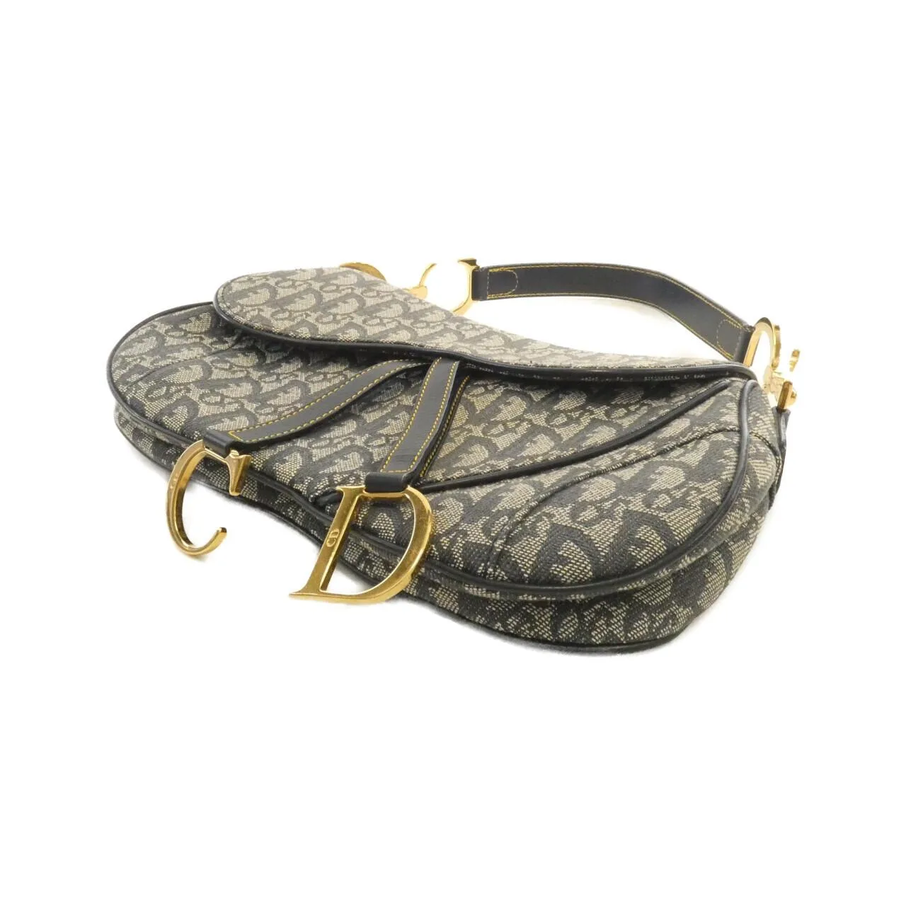 DIOR Shoulder Canvas 藍色 帆布 中古品B - 縮圖 3