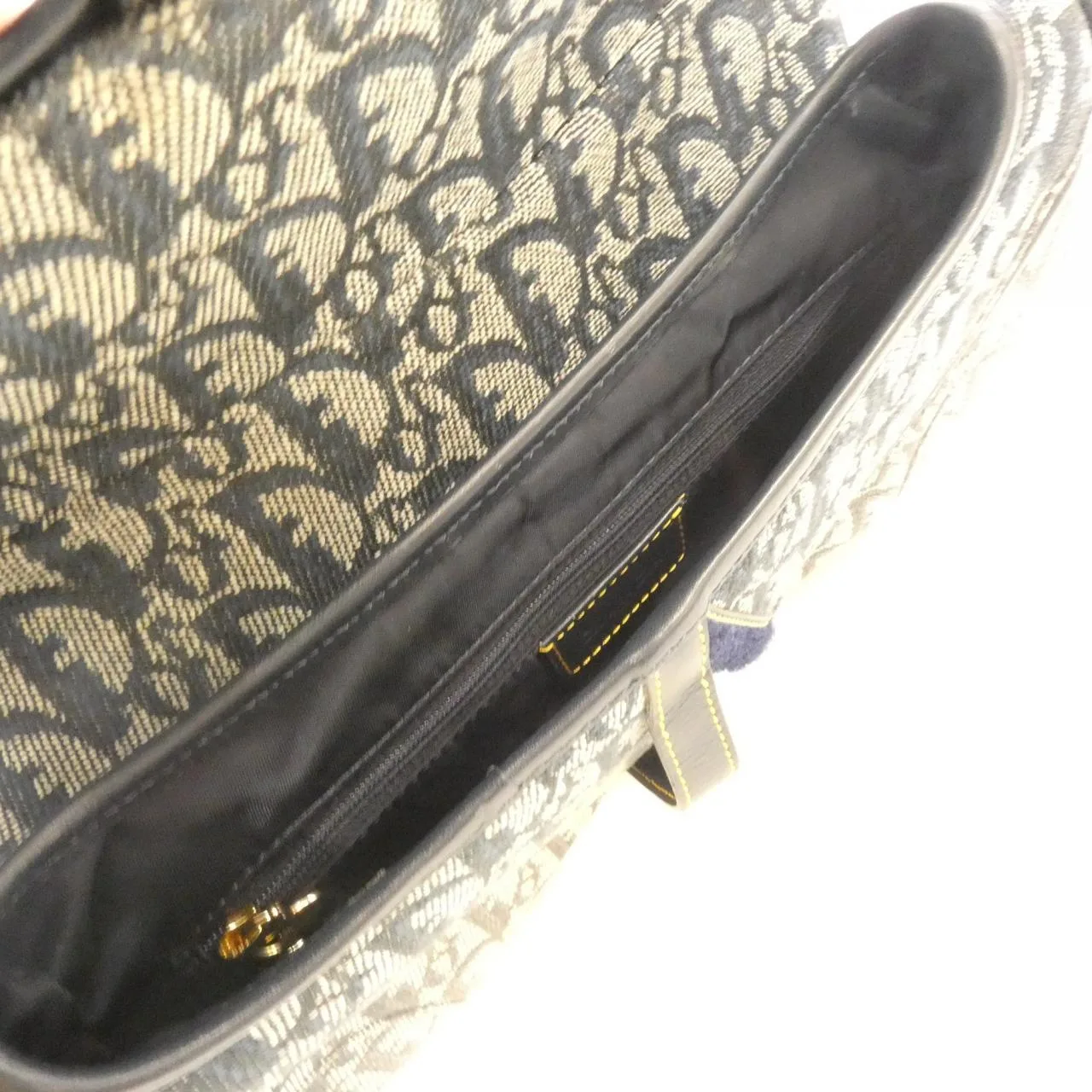 DIOR Shoulder Canvas 藍色 帆布 中古品B - 縮圖 8