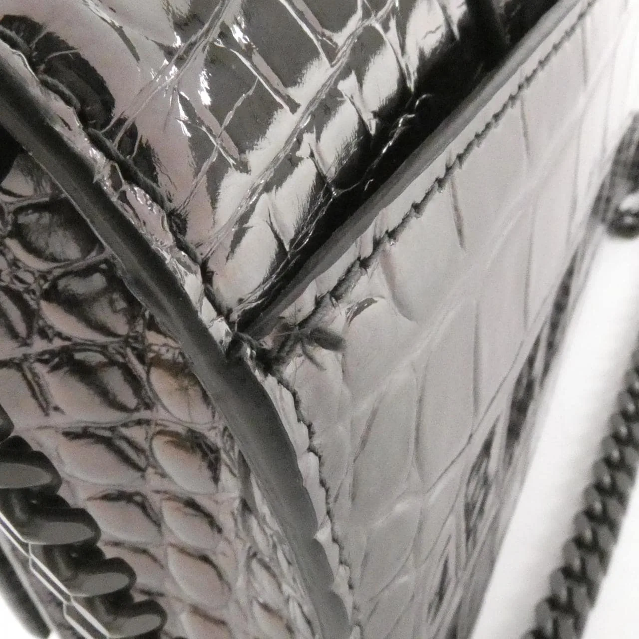 BALENCIAGA Hourglass 656050 1S495 Wallet Black Rank A - Thumbnail 4