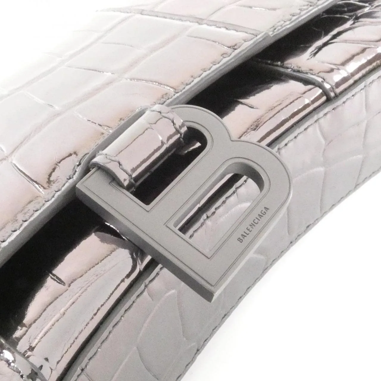 BALENCIAGA Hourglass 656050 1S495 Wallet Black Rank A - Thumbnail 5