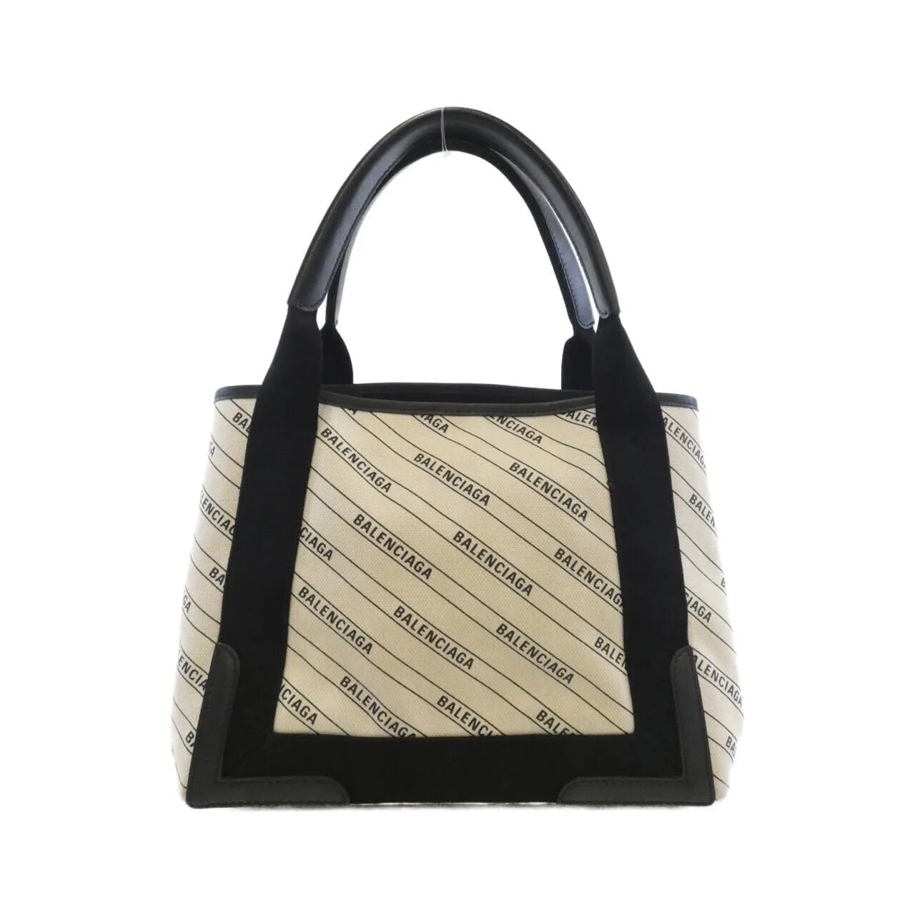 BALENCIAGA 339933 KMZAN Handbag Canvas 深藍色