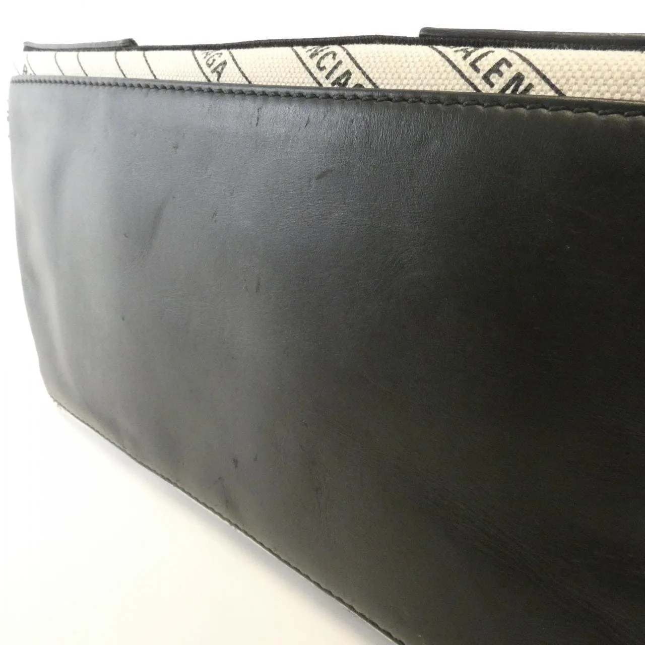 BALENCIAGA 339933 KMZAN Handbag Canvas Navy Canvas Rank B - Thumbnail 3