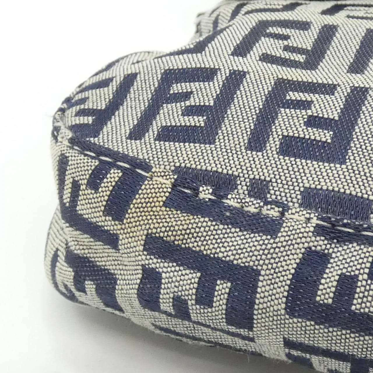 FENDI Baguette 26424 Shoulder Canvas Navy Canvas Rank A - Thumbnail 3