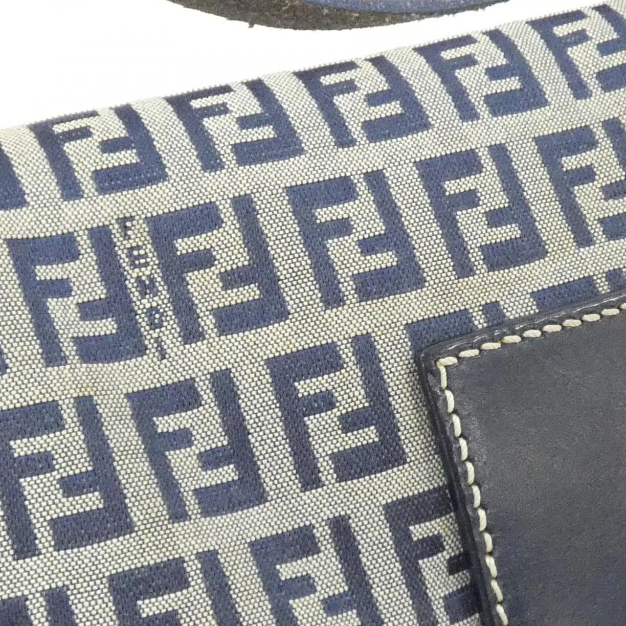 FENDI Baguette 26424 Shoulder Canvas Navy Canvas Rank A - Thumbnail 6