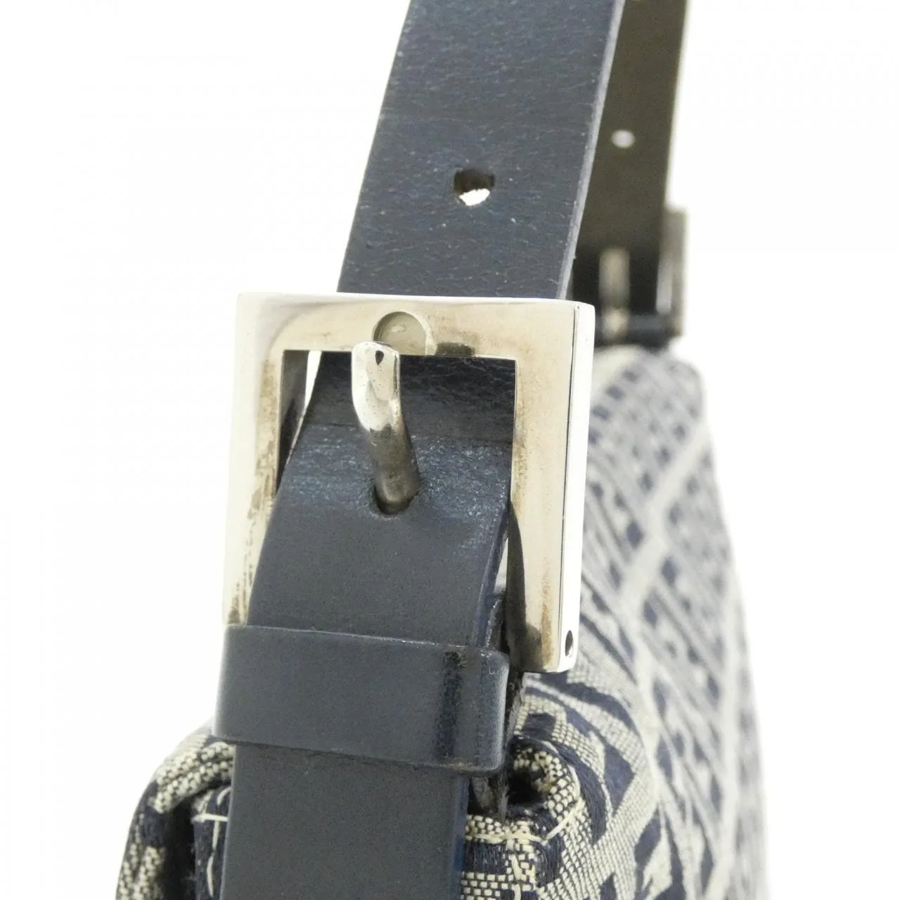 FENDI Baguette 26424 Shoulder Canvas Navy Canvas Rank A - Thumbnail 7