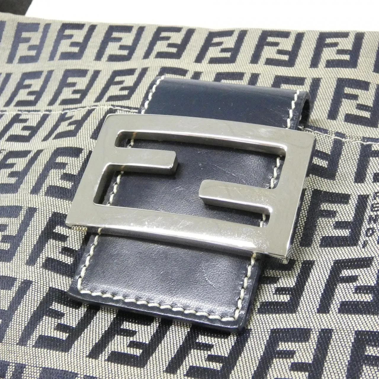 FENDI 26566 Shoulder Canvas Navy Canvas Rank A - Thumbnail 4