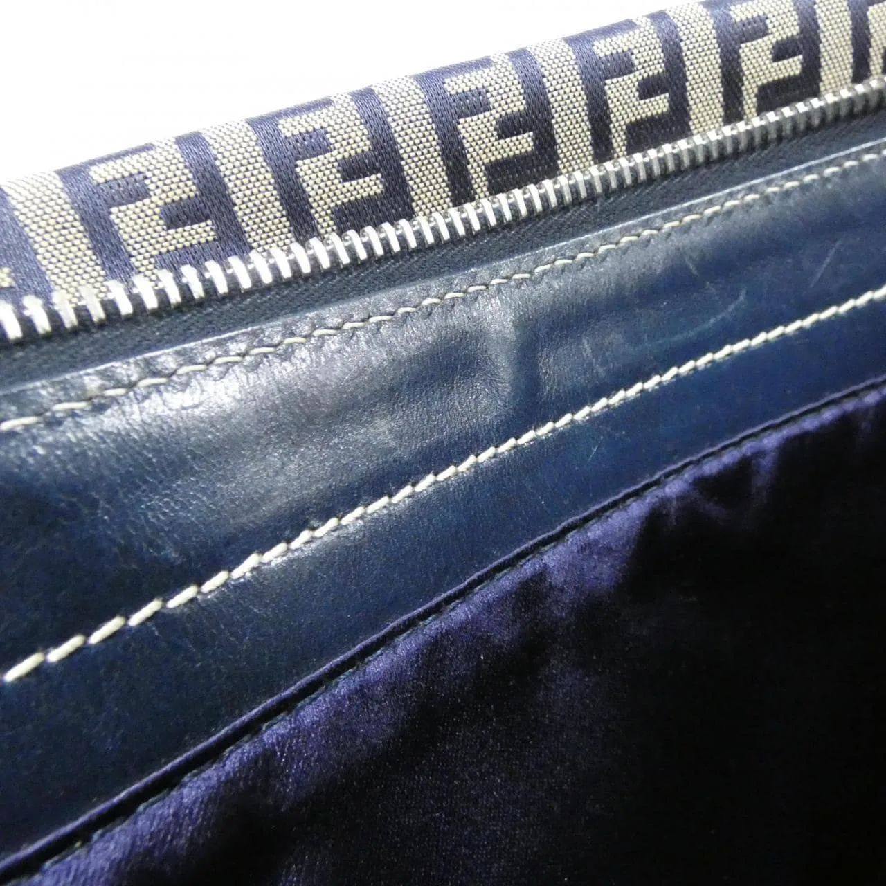 FENDI 26566 Shoulder Canvas Navy Canvas Rank A - Thumbnail 9