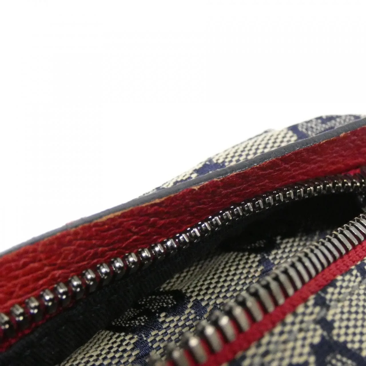 GUCCI 28566 Belt Canvas 藍色 帆布 中古品A - 縮圖 9