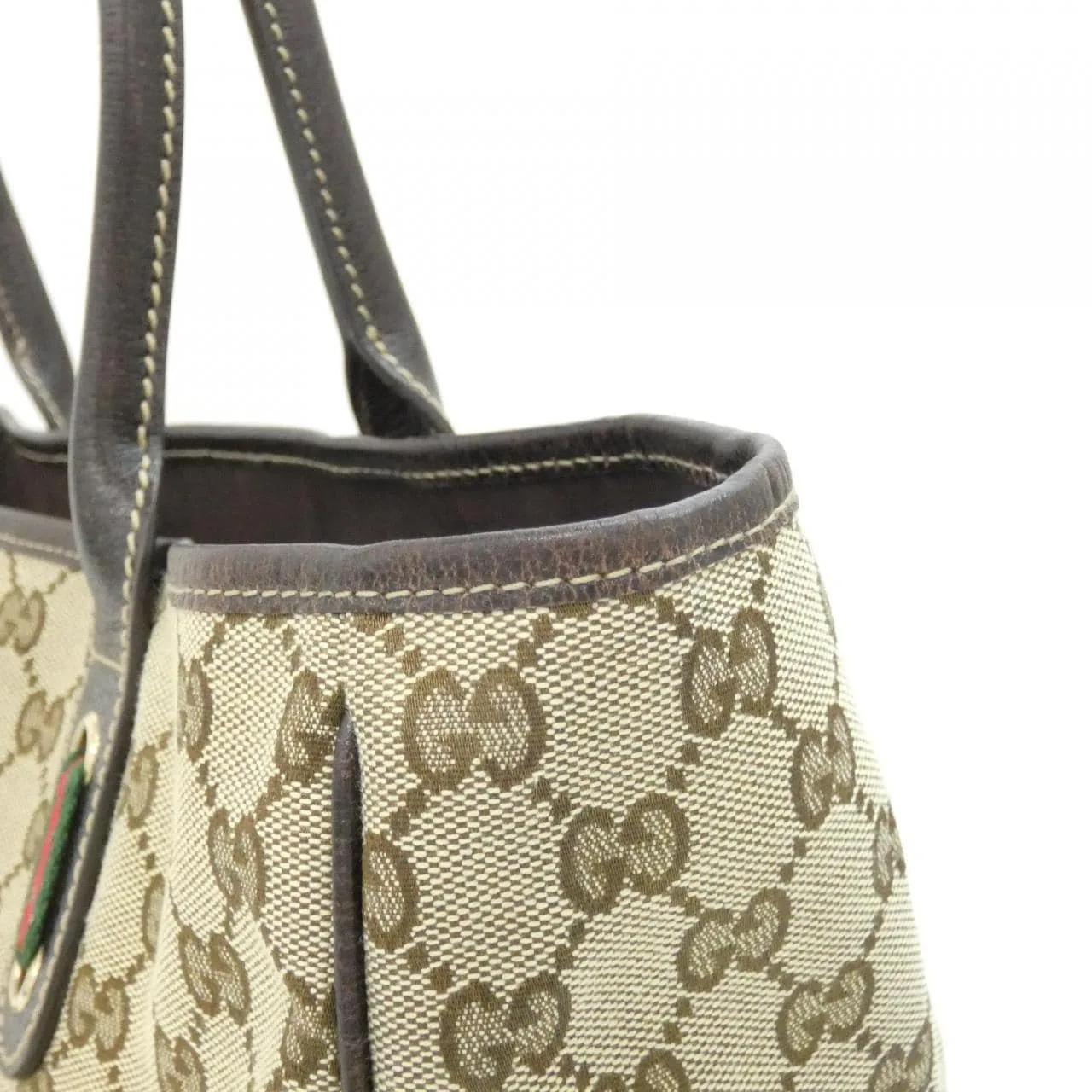 GUCCI 163805 FCERG Handbag Canvas Black Canvas Rank A - Thumbnail 4