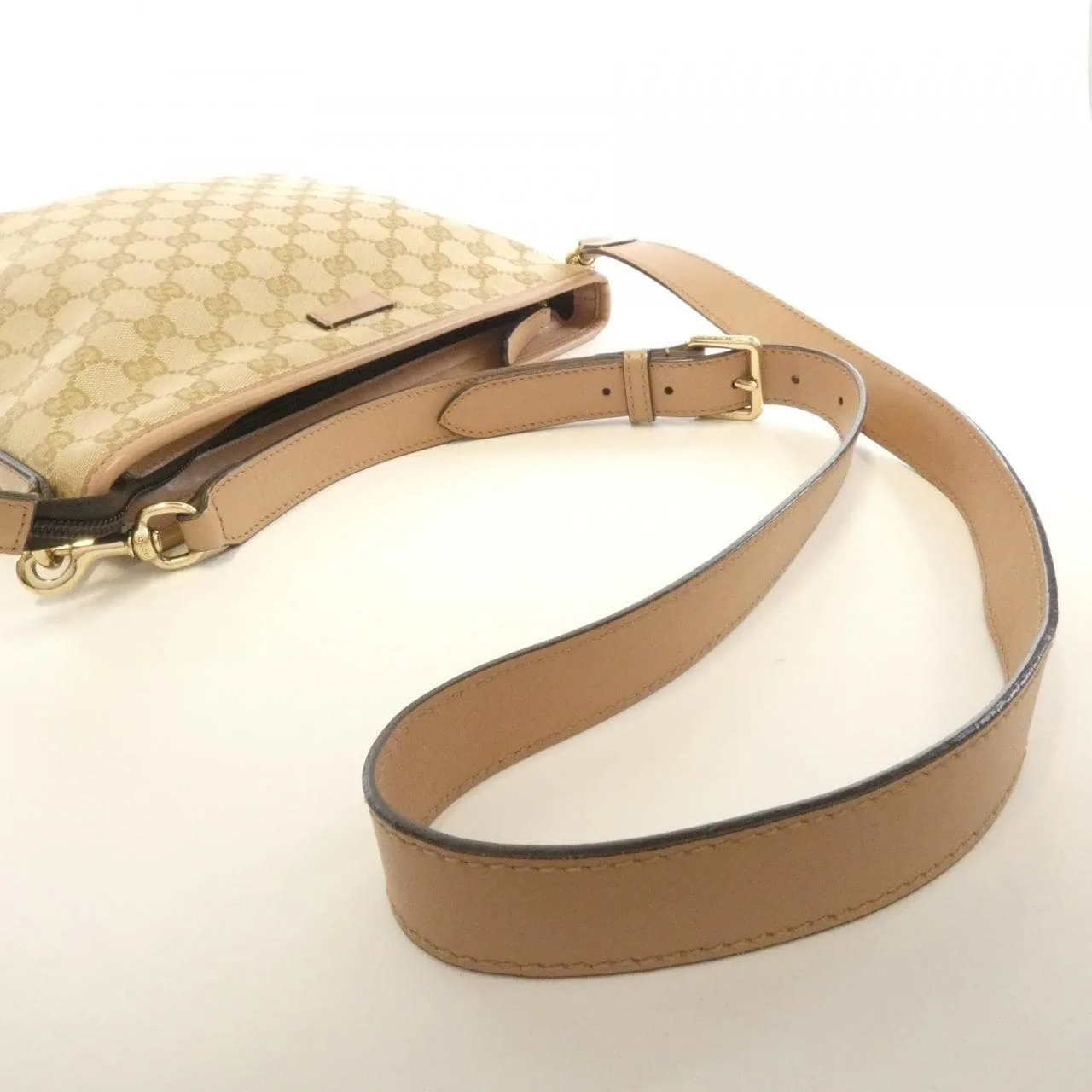 GUCCI 388924 KQWFZ Shoulder Canvas Black Canvas Rank B - Thumbnail 4