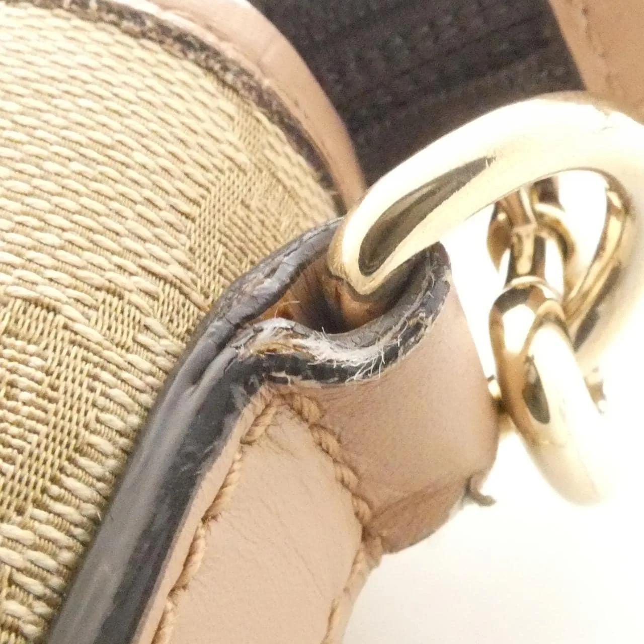 GUCCI 388924 KQWFZ Shoulder Canvas Black Canvas Rank B - Thumbnail 5