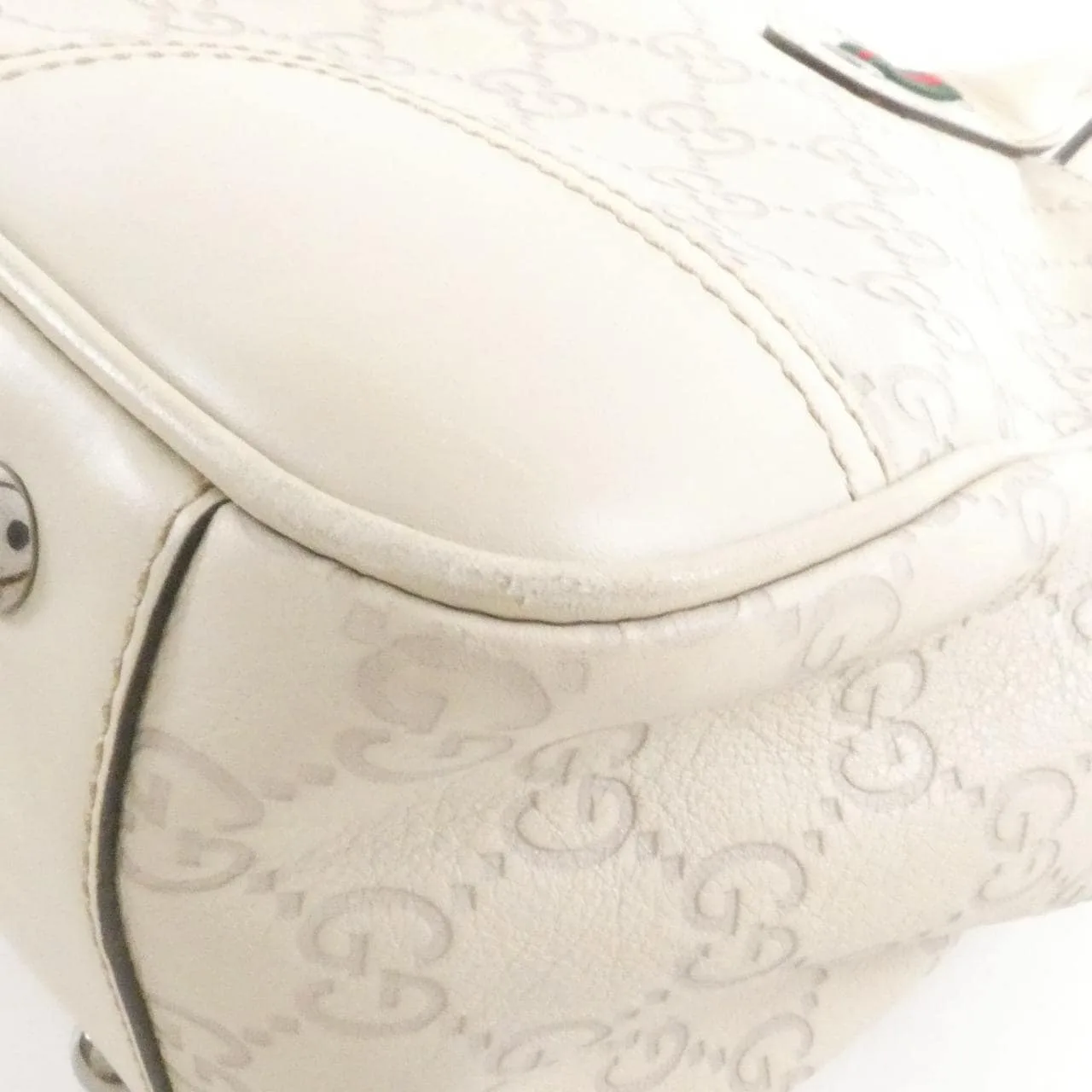 GUCCI 293599 Handbag Leather Black Leather Rank B - Thumbnail 2