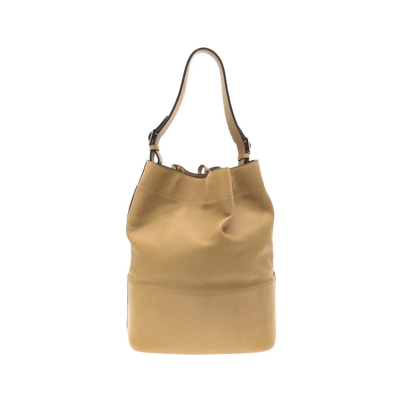 CELINE Shoulder Leather Beige Leather Rank A - Thumbnail 2