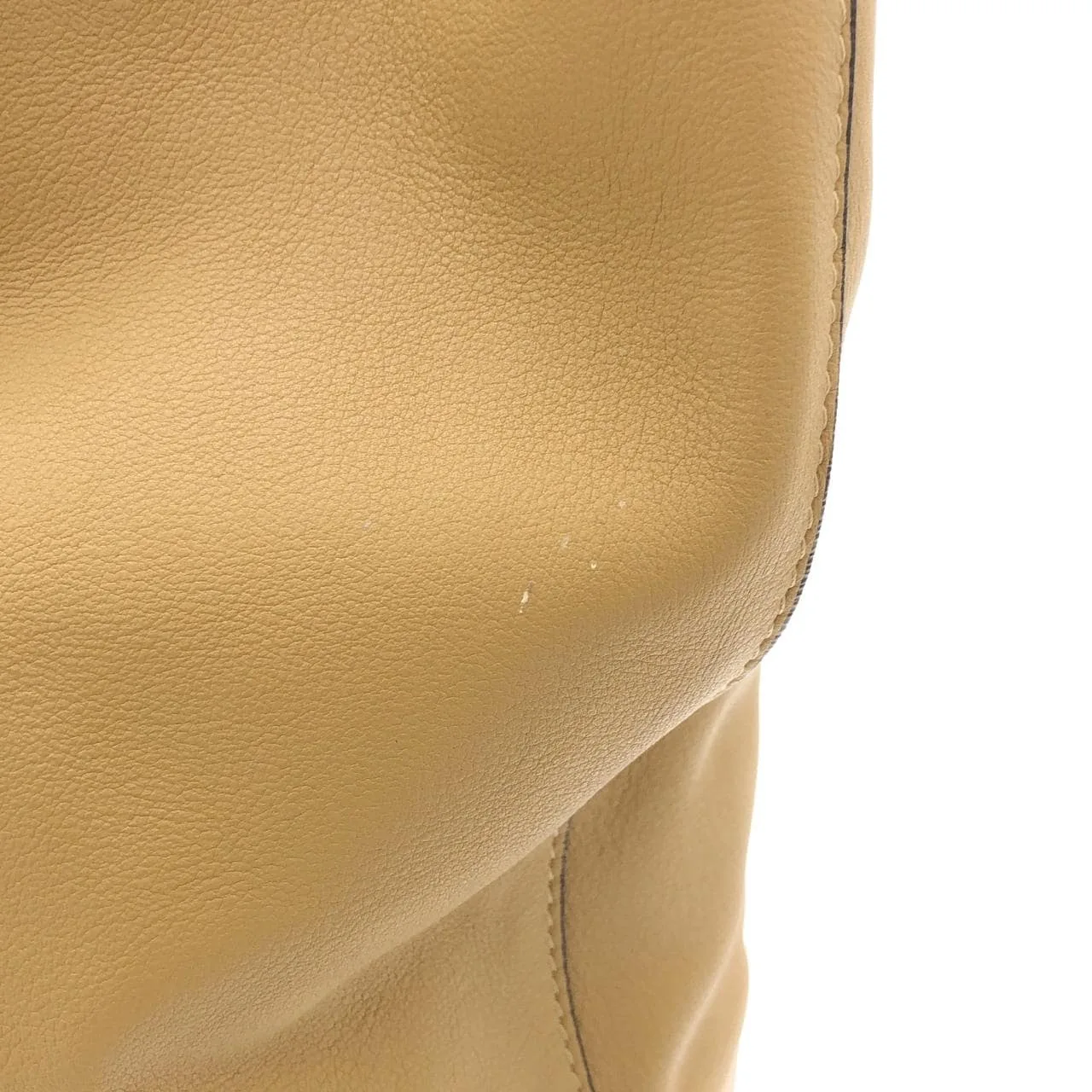 CELINE Shoulder Leather Beige Leather Rank A - Thumbnail 4