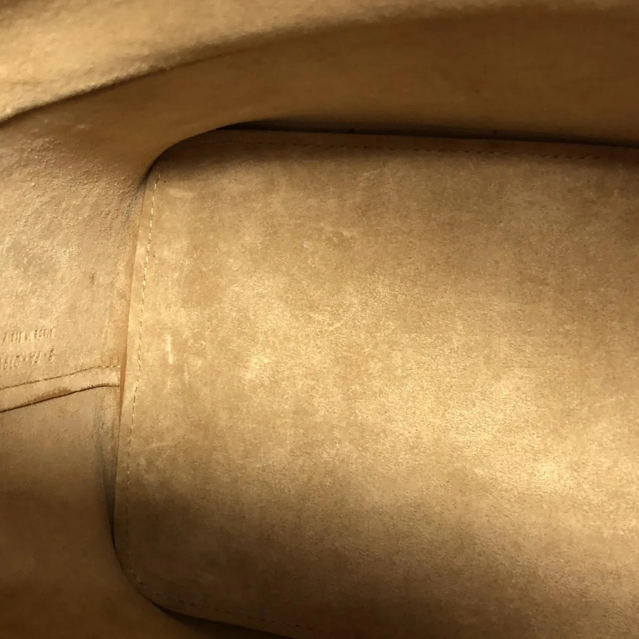 CELINE Shoulder Leather Beige Leather Rank A - Thumbnail 9