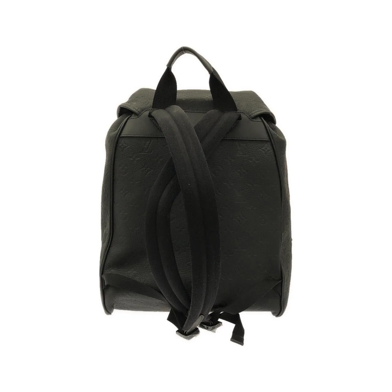 LOUIS VUITTON Montsouris M23127 Backpack Monogram 黑色 Monogram 中古品A - 縮圖 2